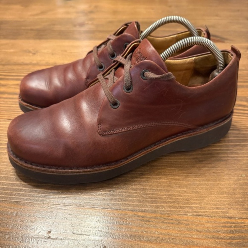 Samuel Hubbard Free Oxford Shoes Mens 9 M Cordovan Casual Comfort Memory Foam‎